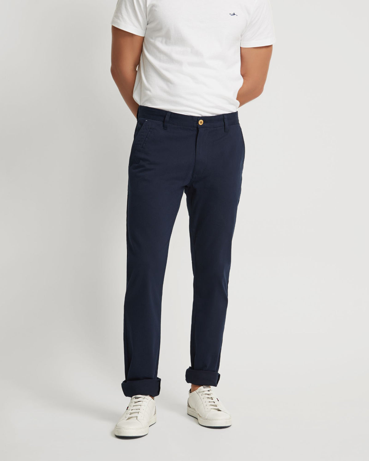 STRETCH SKINNY FIT CHINO MENS TROUSERS