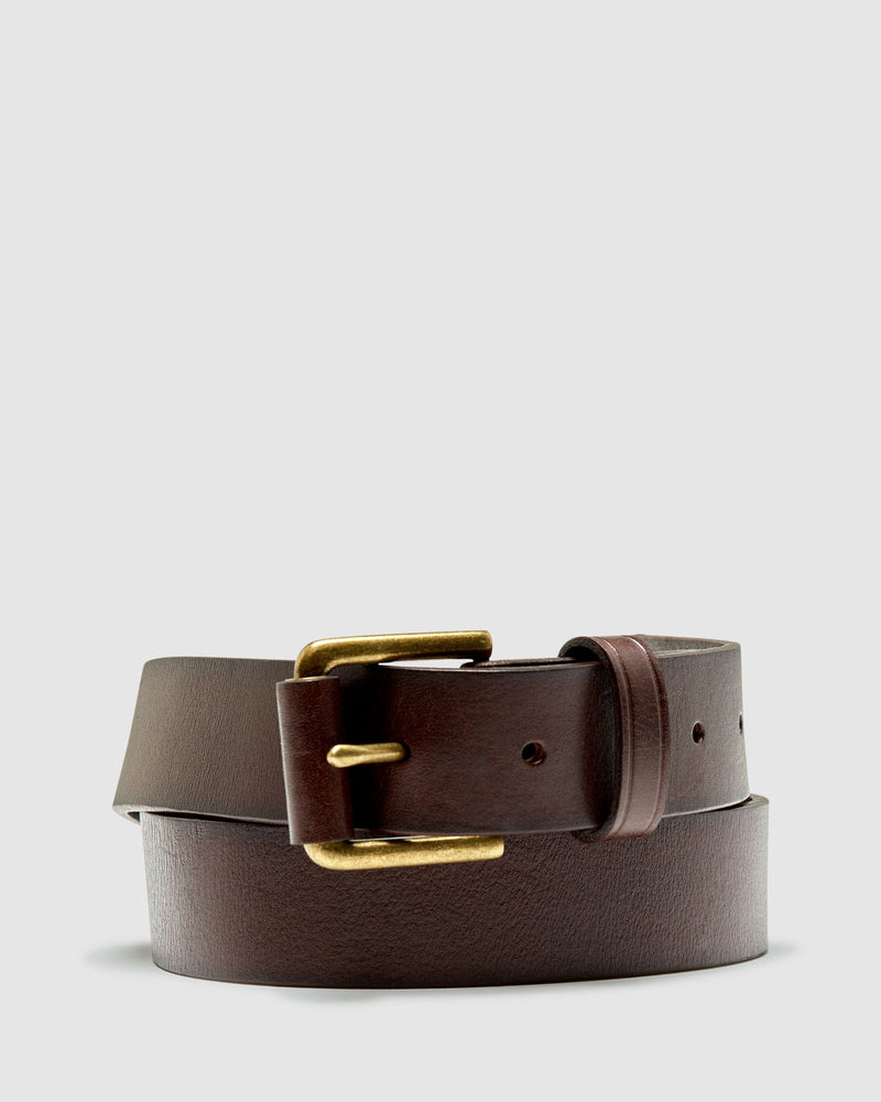 PETER CHINO LEATHER BELT MENS ACCESSORIES
