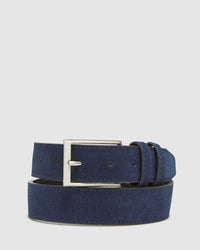 LUTHER SUEDE LETHER BELT MENS ACCESSORIES