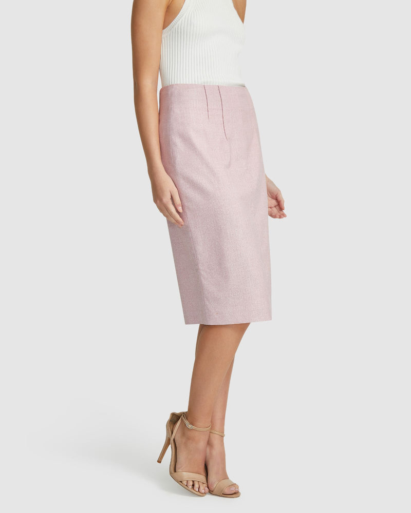 TAYLOR ECO SUIT SKIRT WOMENS SKIRTS