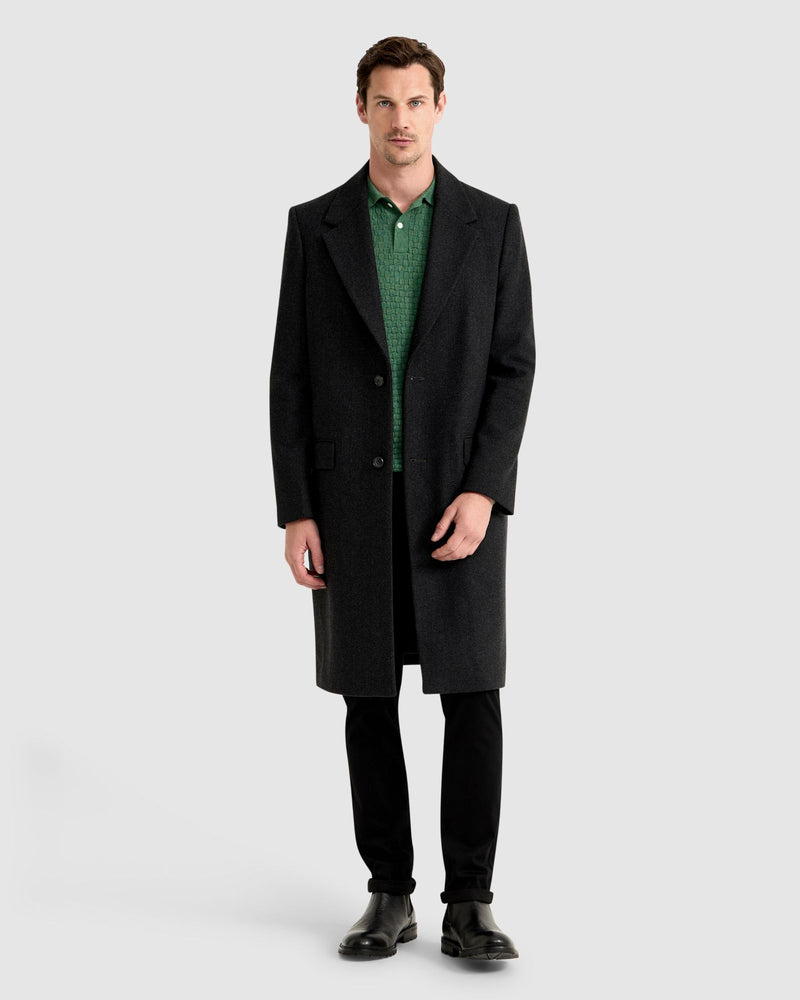 GEORGE WOOL RICH OVERCOAT MENS JACKETS AND COATS