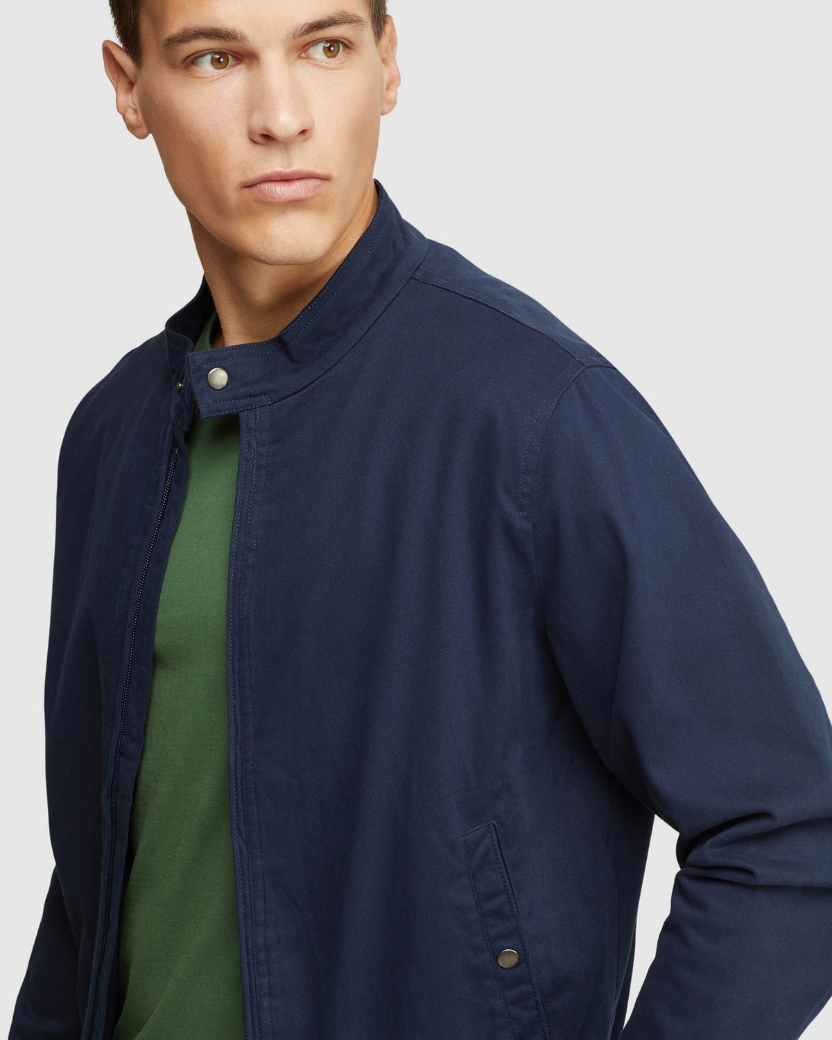 GEORGE COTTON BOMBER JACKET MENS JACKETS AND COATS