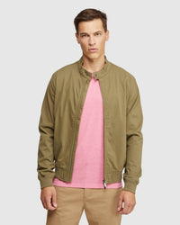 GEORGE COTTON BOMBER JACKET MENS JACKETS AND COATS