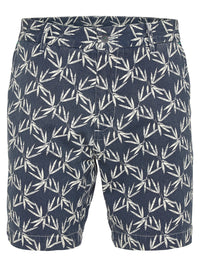 HENRY PRINTED SHORT RED