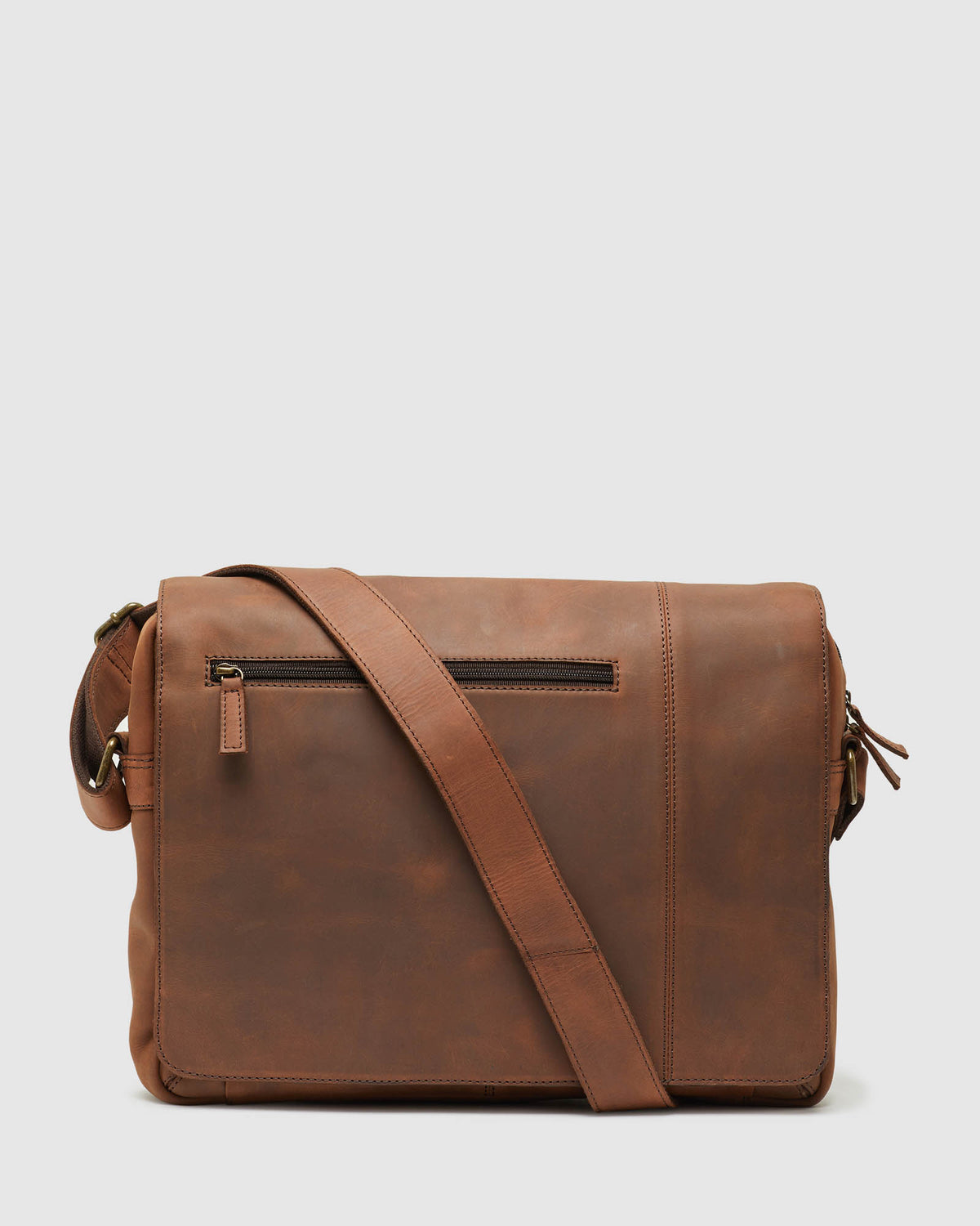 JOHNNY LEATHER MESSENGER BAG - AVAILABLE ~ 1-2 weeks MENS ACCESSORIES