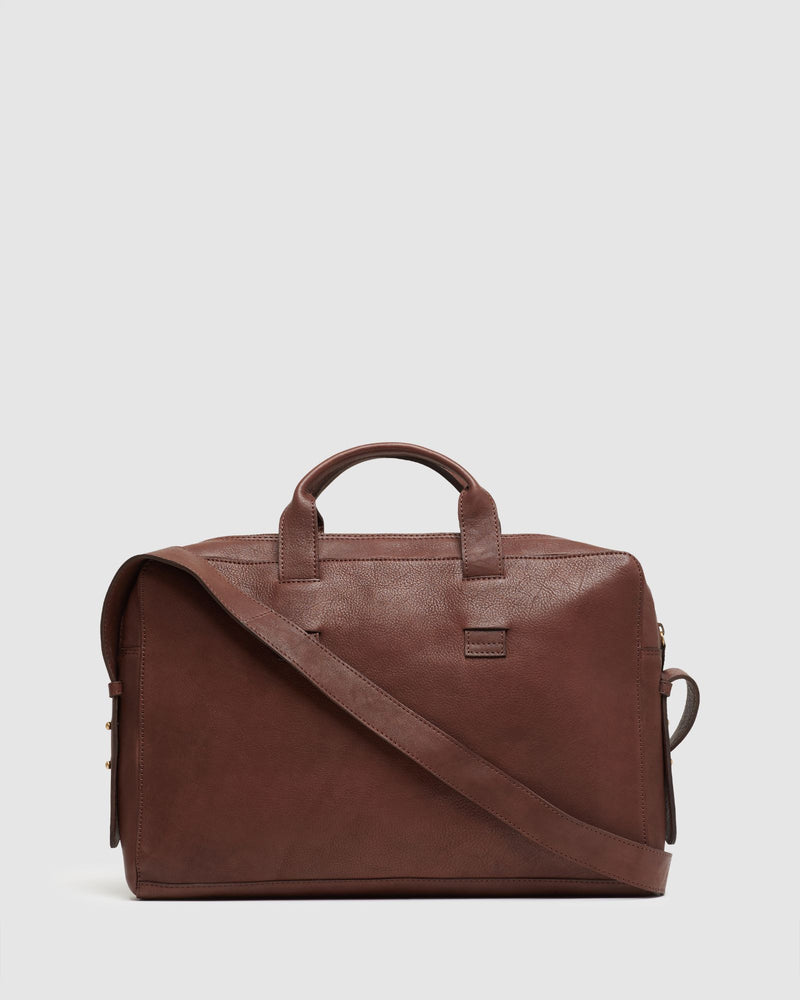 MARCUS LEATHER BRIEFCASE MENS ACCESSORIES