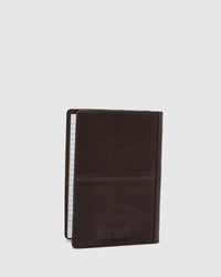 MILLER LEATHER NOTEBOOK CHOCOLATE