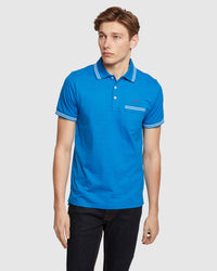 NICKSON TIPPING JERSEY POLO MENS KNITS