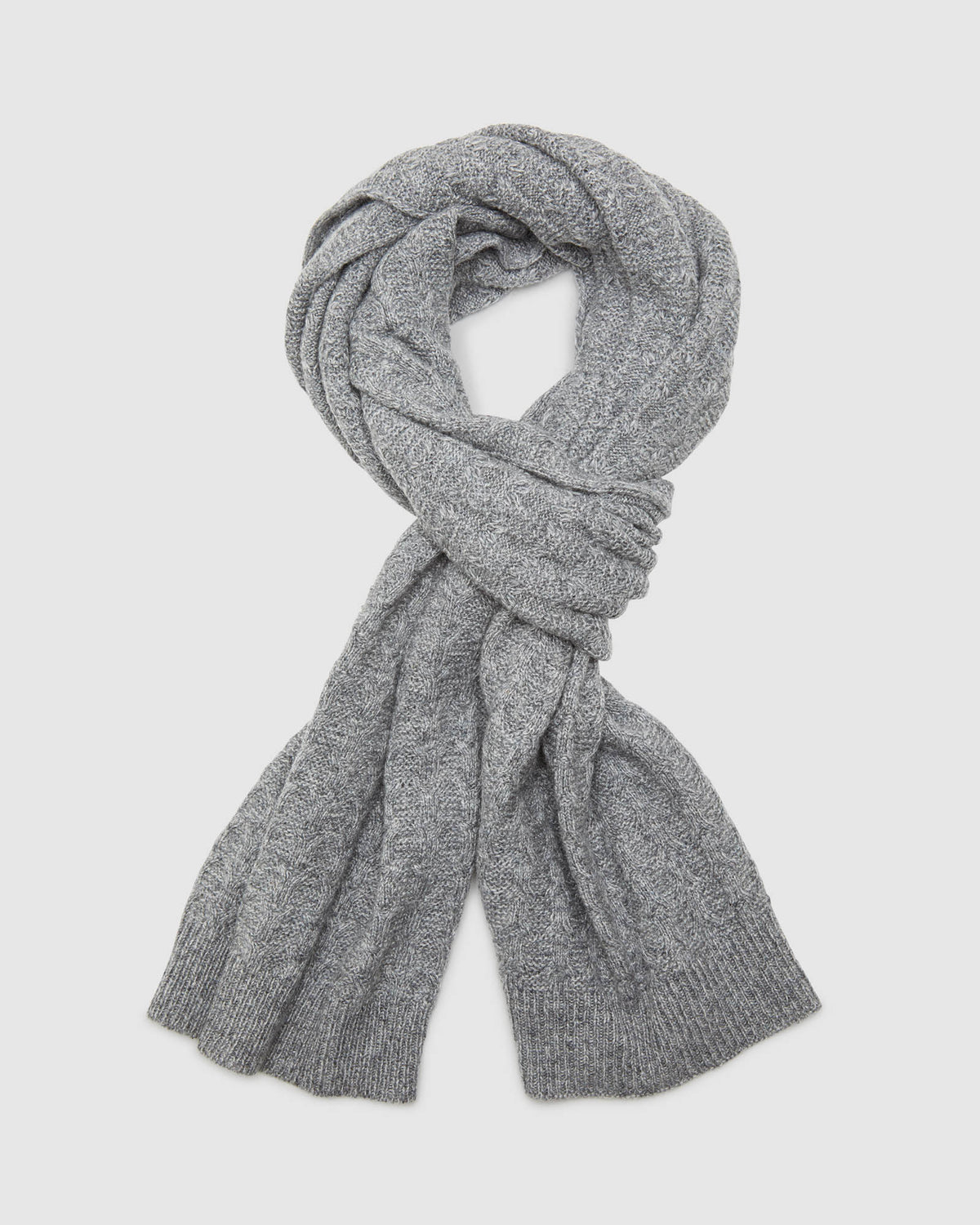 ERIC CABLE SCARF MENS ACCESSORIES