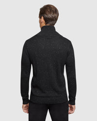 DIGBY DONEGAL SHAWL NECK KNIT MENS KNITWEAR