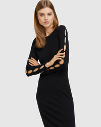 KATE CUT OUT KNITTED DRESS