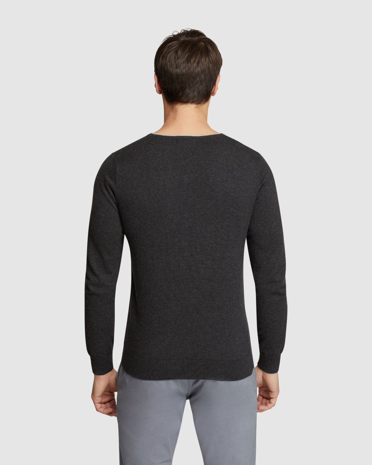 PERRY TIPPING V-NECK CASHMERE BLEND