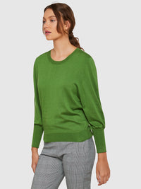 WILLOW BELL SLEEVE CREW NECK KNIT