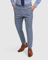 HOPKINS WOOL CHECKED SUIT TROUSERS MENS SUITS