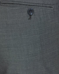 BYRON WOOL SUIT TROUSERS CHARCOAL