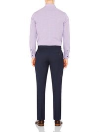 NEW HOPKINS LUX SUIT TROUSERS NVY