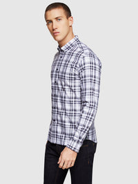 STRATTON CHECKED SHIRT INK