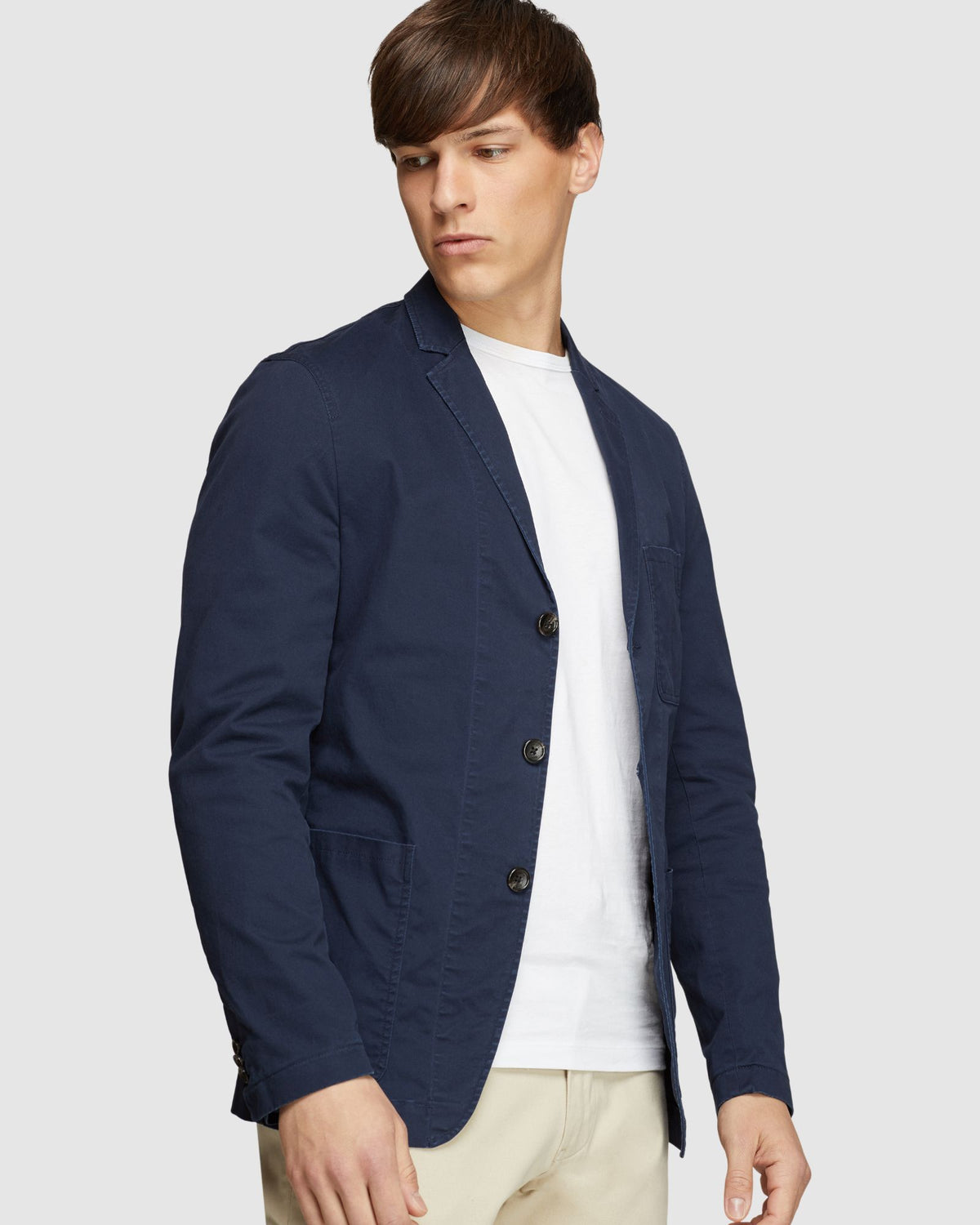 ANGUS COTTON STRETCH CASUAL JACKET