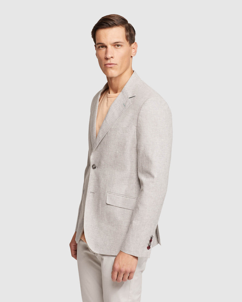 BLAKE LINEN COTTON BLAZER - AVAILABLE ~ 1-2 weeks MENS JACKETS AND COATS
