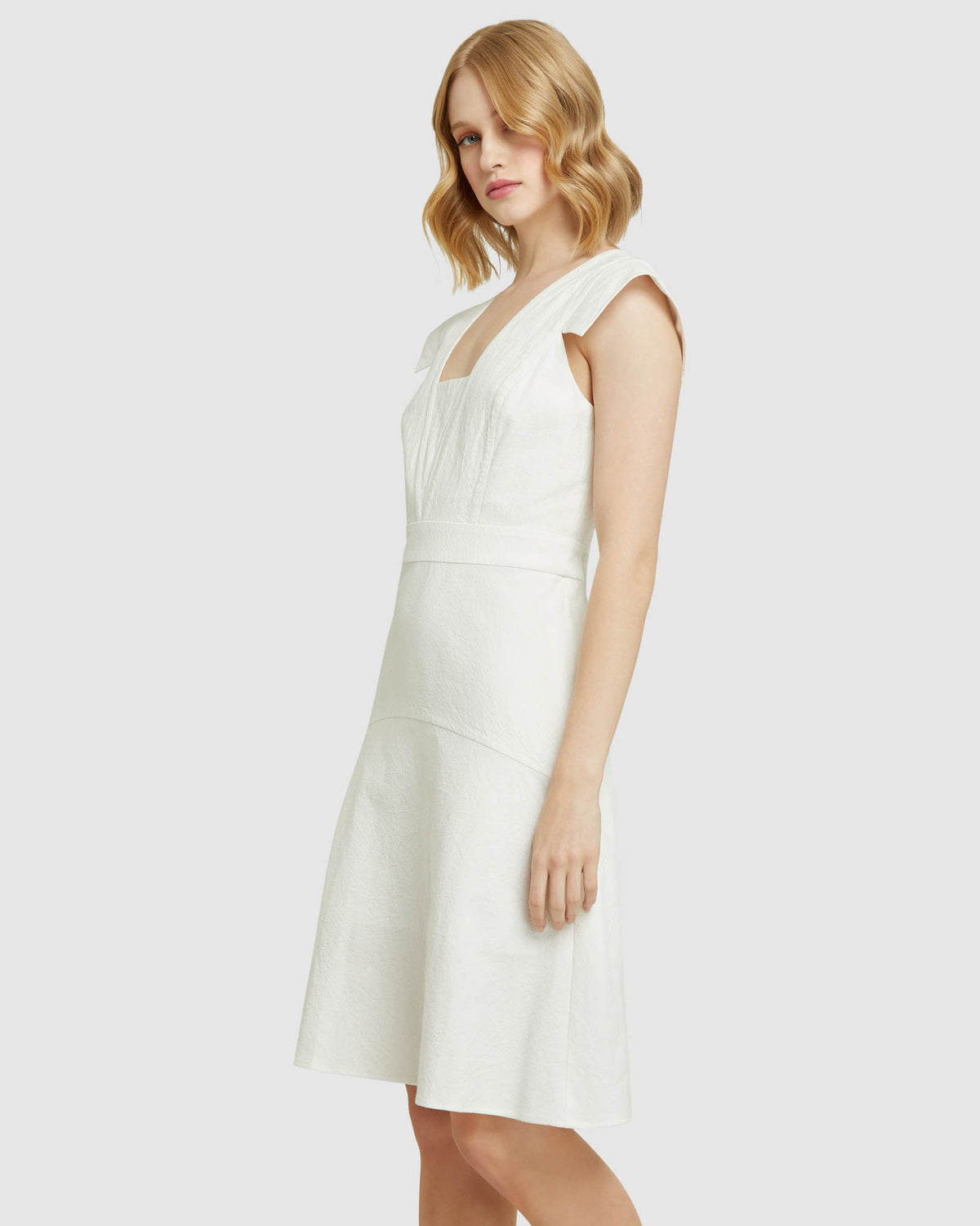 STANMORE COTTON DRESS IVORY