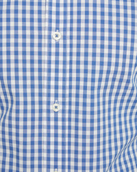 ISLINGTON CHECKED REGULAR FIT SHIRT FRENCH BLUE